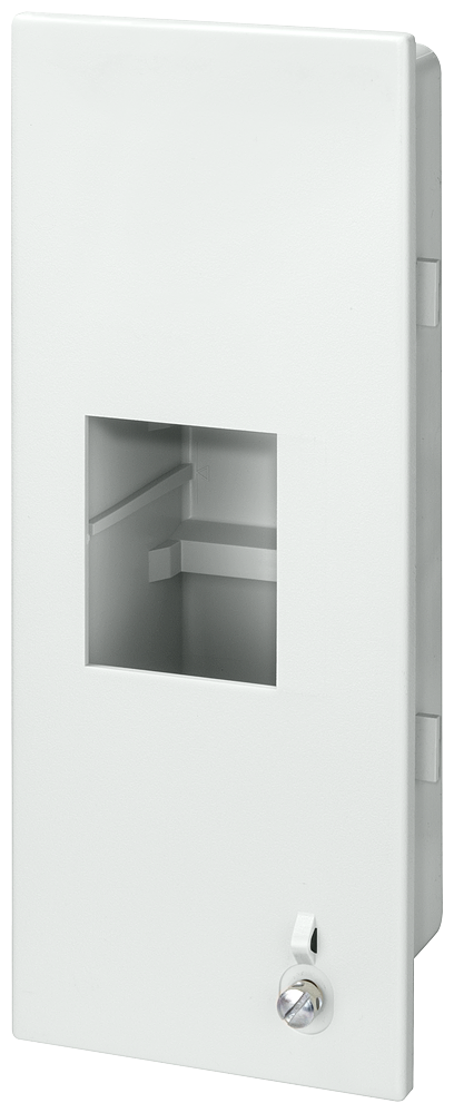 SIEMENS 5SW3006 Wall enclosure, gray IP40, for flush mounting for built-in devices 2, 5 MW maximum width