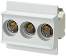 SIEMENS 5SG5553 NEOZED, fuse base, D01, 3-pole, 16 A, Un AC: 400 V, Un DC: 250 V