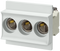 SIEMENS 5SG5553 NEOZED, fuse base, D01, 3-pole, 16 A, Un AC: 400 V, Un DC: 250 V