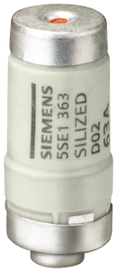 SIEMENS 5SE1335 NEOZED fuse link, D02, 35 A, gR, Un AC: 400 V, Un DC: 250 V, SILIZED