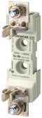SIEMENS 3NH3030 LV HRC fuse base size 00, 1-pole 160 A 690 V (1000 V) flat terminal, 95 mm2