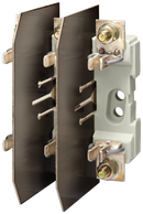SIEMENS 3NH4032 LV HRC fuse base size 00, 3-pole 160 A 690 V (1000 V) saddle-type terminal