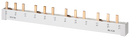 SIEMENS 5ST3712 Pin busbar, finger-safe, 16 mm2 3-phase+AUX, 1016 mm long, can be cut