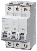 SIEMENS 5SY7304-7CC Miniature circuit breaker 400 V 15kA, 3-pole, C, 4 A