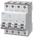 SIEMENS 5SY7420-7CC Miniature circuit breaker 400 V 15kA, 4-pole, C, 20A