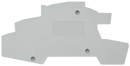 SIEMENS 8WH9000-3SA00 ALPHA, cover, for installation terminals 2.5 mm2, gray, W: 2 mm