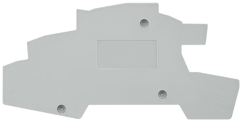 SIEMENS 8WH9000-3SA00 ALPHA, cover, for installation terminals 2.5 mm2, gray, W: 2 mm