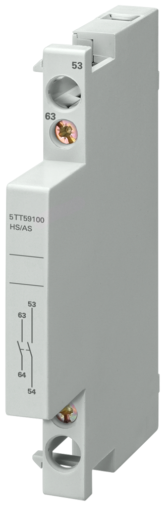 SIEMENS 5TT5910-0 Auxiliary switch with 2 NO contacts, for 230 V/400 V AC for 5TT58 and 5TT50
