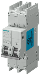 SIEMENS 5SJ4263-7HG41 Miniature circuit breaker 240 V 10 kA, 2-pole, C, 63 A, D=70 mm acc. to UL 489