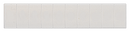SIEMENS 8WH8110-2AA05 Labeling plate, front, horizontal and vertical, terminal width: 5.2 mm