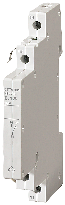 SIEMENS 5TT4901 Auxiliary switch 1NO+1NC contact for 30 V AC/DC for 5TT41 or 5TT42