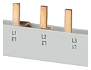 SIEMENS 5ST3643 Pin busbar, 16 mm² connection: 2 x 3-phase safe to touch