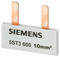 SIEMENS 5ST3600 Pin busbar, 10 mm² connection: 2 x 1-phase safe to touch