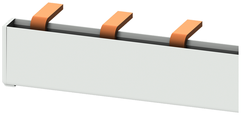 SIEMENS 5TE9100 1-phase busbar, 12 MW 32 A for terminals with 6 mm2 (for 5MW8 1+2, 5TE4 8, 5TE5 8