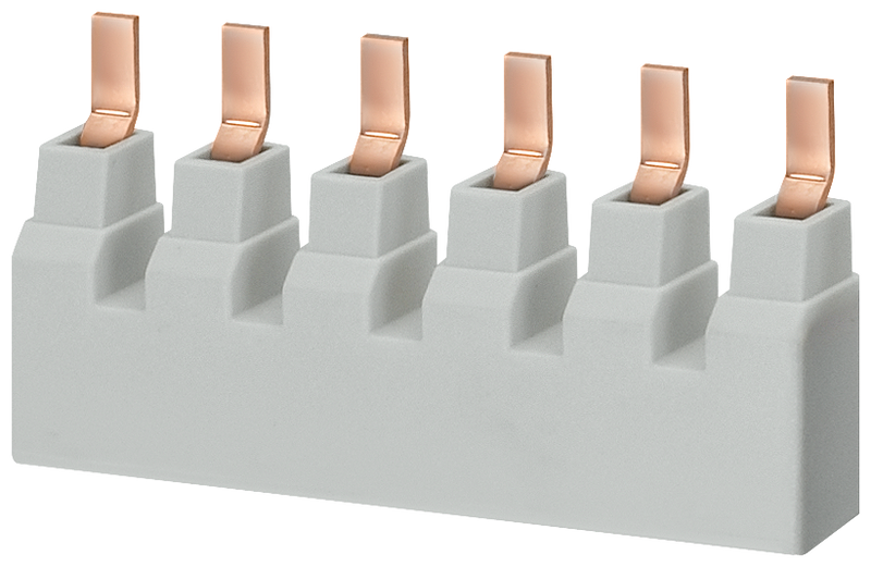 SIEMENS 5ST36651HG Pin busbar, 16 mm2, connection: 4x 3-phase according to UL 489,480Y/277 V for MCB