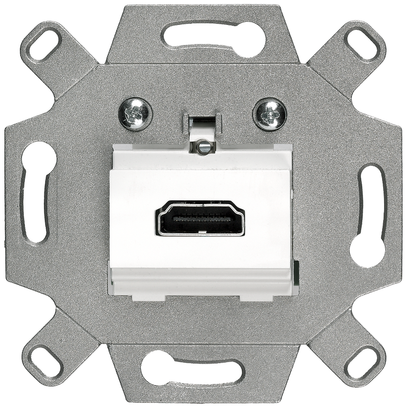 SIEMENS 5TG20200 DELTA HDMI connection socket with screw terminals white
