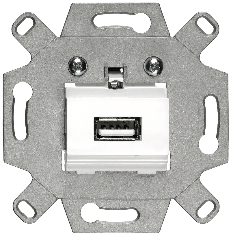 SIEMENS 5TG20220 DELTA USB connection socket with screw terminals white