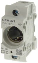 SIEMENS 5SG1702-1 NEOZED, fuse base, D02, 1-pole, 63 A, Un AC: 400 V, Un DC: 250 V