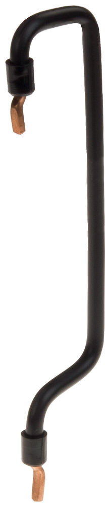 SIEMENS 5ST3792-0 Series connector, 1-pole 125 mm, 16 mm2, black 750 V, 80 A