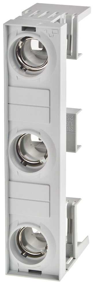 SIEMENS 5SG6208 NEOZED, fuse base, D02, 3-pole, 63 A, Un AC: 400 V, Un DC: 250 V