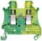 SIEMENS 8WH10000CH07 PE through-type terminal with screw connection, terminal width 8.2 mm color green-yellow