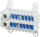 SIEMENS 8GS40341 ALPHA 400-ZS N terminal 14-pole, 2x 14 mm2 screw terminal, 14x 4 mm2 plug-in terminal