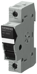 SIEMENS 3NW7014-4 SENTRON, cylindrical fuse holder, 10x38 mm, 1-pole, In: 30 A, Ue DC: 1000 V