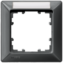 SIEMENS 5TG2551-7 DELTA line carbon metallic frame, single with labeling field