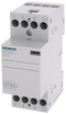 SIEMENS 5TT58310 Insta contactor with 3 NO contacts and 1 NC, contact for 230 V AC, 400 V 25 A