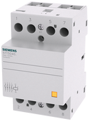 SIEMENS 5TT58400 INSTA contactor with 4 NO contacts, contact for 230 V, 400 V AC 40 A activation 230 V AC