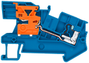 SIEMENS 8WH60010BH01 Insta through-type terminal 6 mm2, 8.2 mm wide blue N isolating