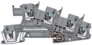 SIEMENS 8WH60014HF00 Installation terminal PE, L, L 2.5 mm2, 5.2 mm width gray