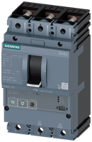 SIEMENS 3VA2220-5MN32-0AA0 circuit breaker 3VA2 IEC frame 250 breaking capacity class M Icu=55kA @ 415V 3-pole, motor protection ETU350M, LSI, In=200A overload protection Ir=...