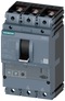 SIEMENS 3VA2220-5MN32-0AA0 circuit breaker 3VA2 IEC frame 250 breaking capacity class M Icu=55kA @ 415V 3-pole, motor protection ETU350M, LSI, In=200A overload protection Ir=...