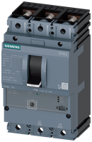 SIEMENS 3VA2216-0MS32-0AA0 circuit breaker 3VA2 IEC frame 250 breaking capacity class  E Icu=200 kA @ 415 V 3-pole motor starter protection ETU310M, I, In=160A short circuit ...
