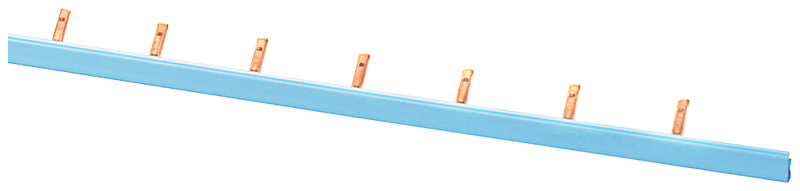 SIEMENS 5ST37651 Pin busbar 1PH 10 mm2, 54 MW blue pin busbar, 1-phase angled, 10 mm2, 54 MW