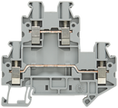 SIEMENS 8WH10205LF00 Two-tier terminal for components, 2.5 mm2 screw fixing, gray