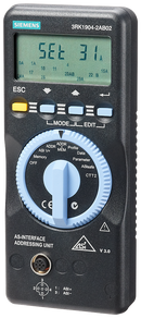 SIEMENS 3RK1904-2AB02 AS-i addressing unit V3.0 for setting the addresses of AS-i slave modules