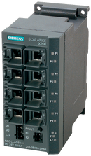 SIEMENS 6GK5208-0BA10-2AA3 SCALANCE X208, managed Layer 2 switch, 8x RJ45