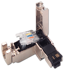 SIEMENS 6GK1901-1BB20-2AB0 Industrial Ethernet FastConnect RJ45 plug 90 2x 2, RJ45 plug-in connector (10/100 Mbit/s) with rugged metal enclosure and FC connection system, for...