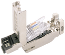 SIEMENS 6GK1901-1BB10-2AB0 IE FC RJ45 Plug 180, RJ45 plug with FC connection system, 180°, 10 units