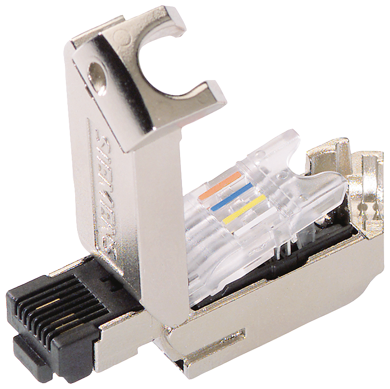 SIEMENS 6GK1901-1BB30-0AA0 Industrial Ethernet FastConnect RJ45 plug 145 2x 2, RJ45 plug-in connector (10/100 Mbit/s) with rugged metal enclosure and FC connection system, fo...