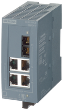 SIEMENS 6GK5004-1BD00-1AB2 SCALANCE XB004-1, unmanaged switch, 4x RJ45, 1x multimode SC