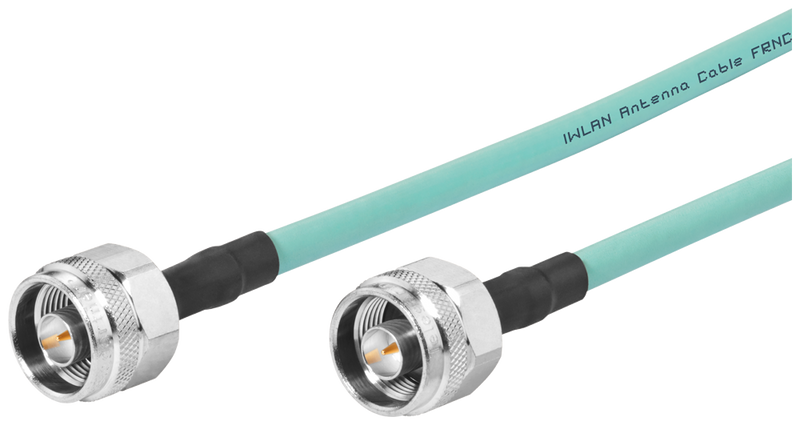 SIEMENS 6XV1875-5AH10 IWLAN 2x N-Connect Male/Male flexible connection cable, 1 m
