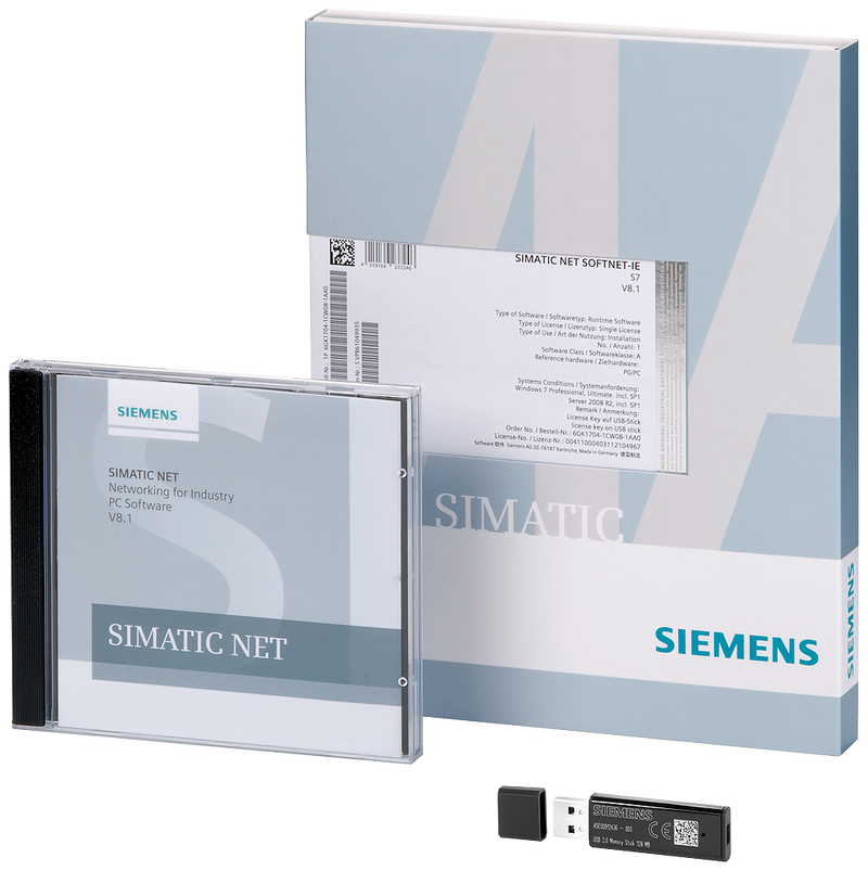 SIEMENS 6GK1704-5SW17-0AA0 SOFTNET-PB DP Slave V17, software for DP slave, OPC, configuration software