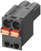 SIEMENS 6GK5980-0BB10-0AA5 Spring-loaded terminal block f. SCALANCE X/W/S/M, 2-pole f. power supply, 24V DC