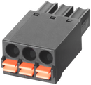 SIEMENS 6GK5980-1CB10-0CA5 Push-in terminals 3-pole, for power supply, 24 V DC, for XB-200, 5 units