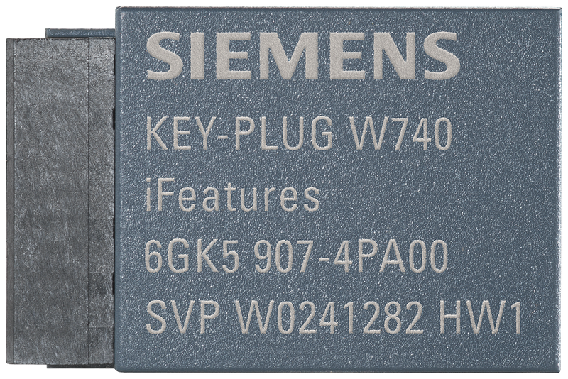 SIEMENS 6GK5907-4PA00 KEY-PLUG W740 iFeatures, for unlocking iFeatures of SCALANCE W in client mode