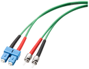 SIEMENS 6XV1843-5FH10-0CB0 Fiber Optic Singlemode Cord SC/ST, 9/125, 1x SC duplex  1xST plug, 1 m