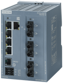 SIEMENS 6GK5205-3BB00-2AB2 SCALANCE XB205-3, managed Layer2 switch, 5xRJ45, 3xmultimode ST/BFOC, DEF: PN IO